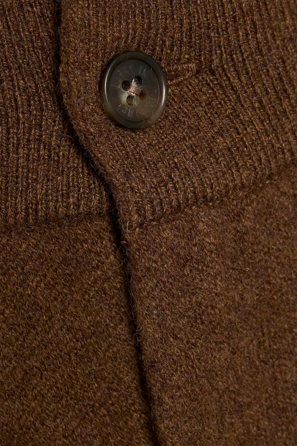 Guest In Residence Cashmere-blend Straight-leg Pants In Brown
