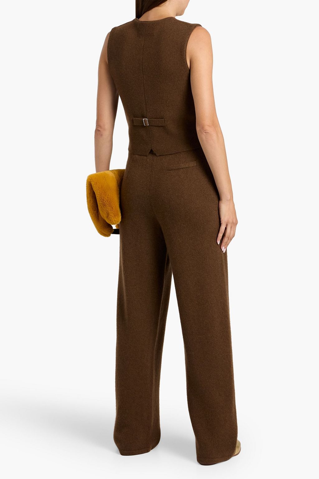 GUEST IN RESIDENCE Cashmere-blend straight-leg pants