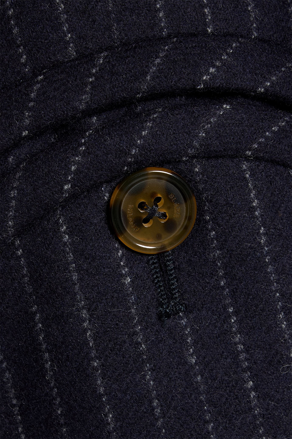 Blazé Milano Double-breasted Pinstriped Wool And Cashmere-blend Blazer In Animal Print