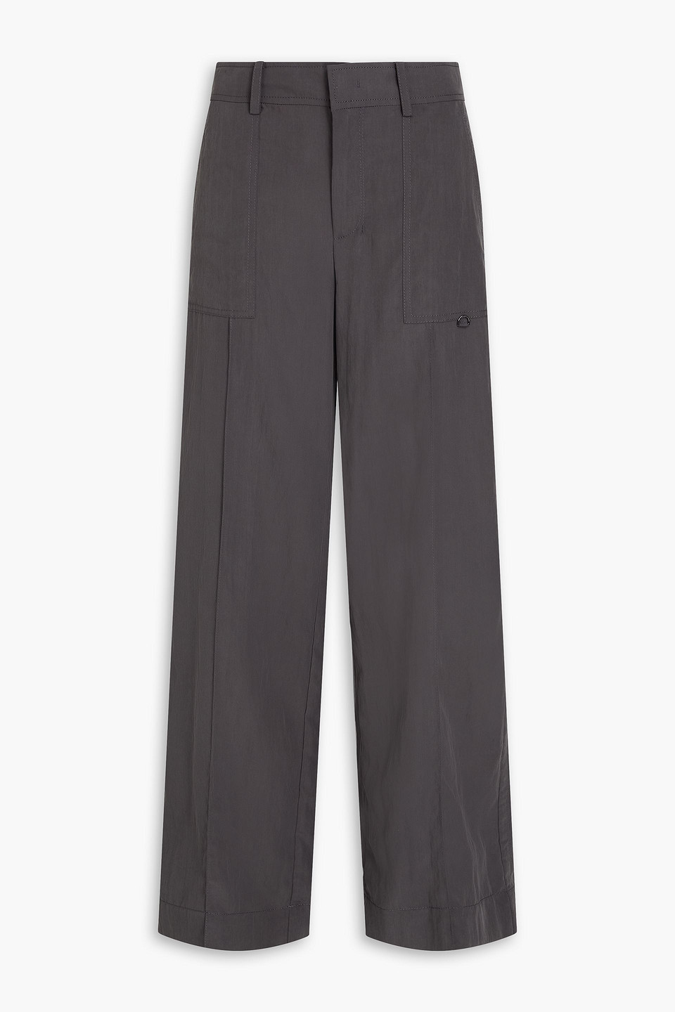 Vince Tencel™-blend Wide-leg Pants In Gray