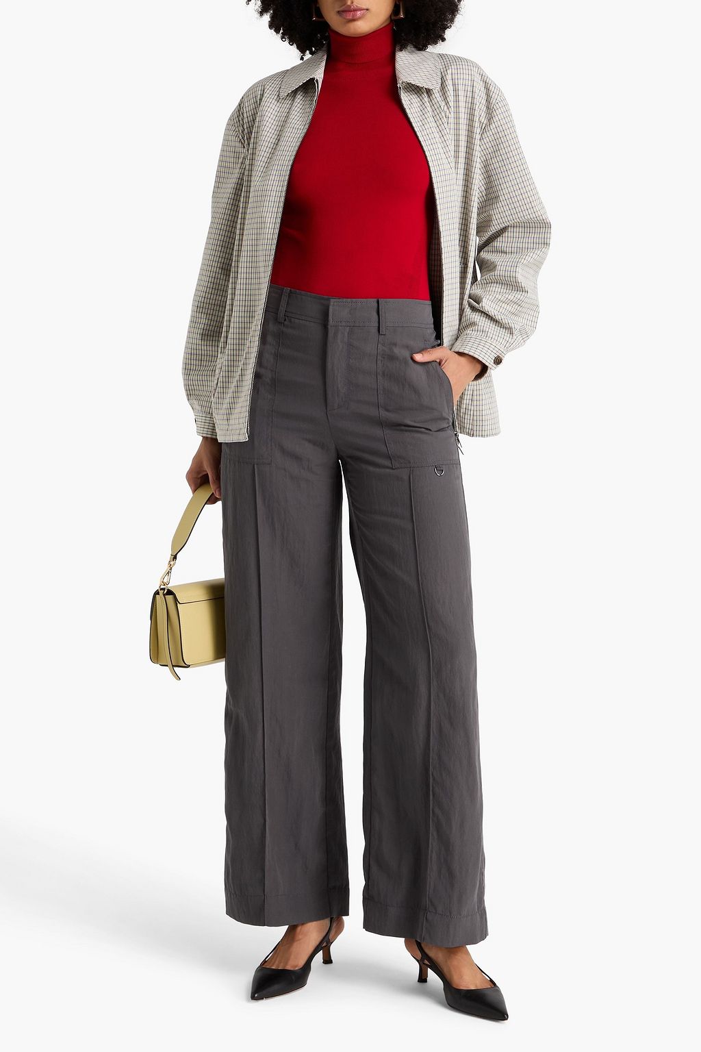 VINCE. TENCEL™-blend wide-leg pants