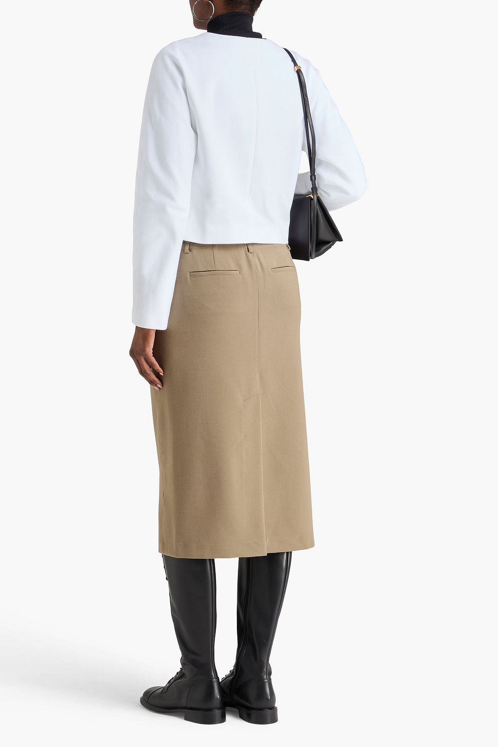 VINCE. Cotton-blend gabardine jacket