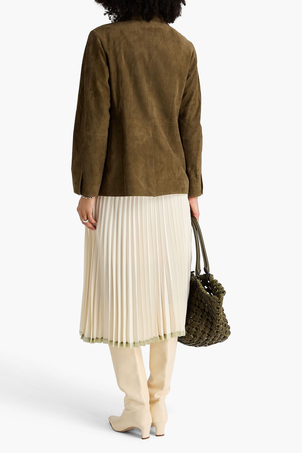 VINCE. Nubuck jacket