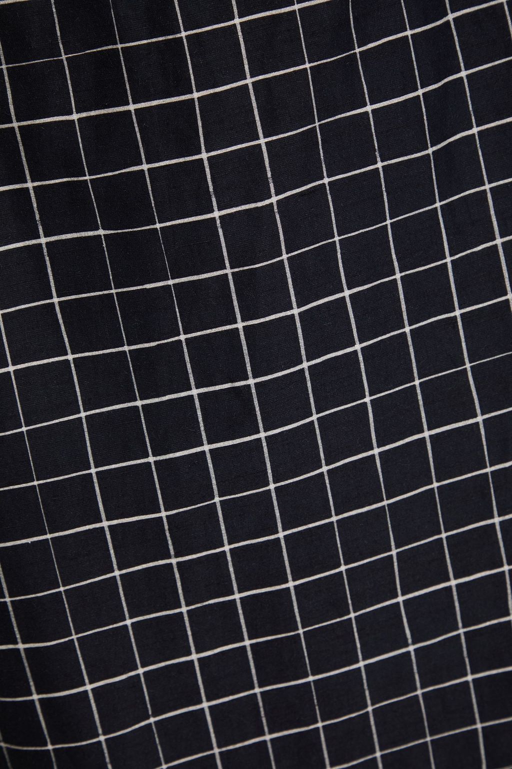 VINCE. Checked woven pencil skirt