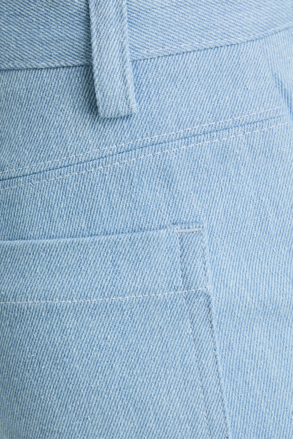 Vince Mid-rise Kick-flare Jeans In Blue