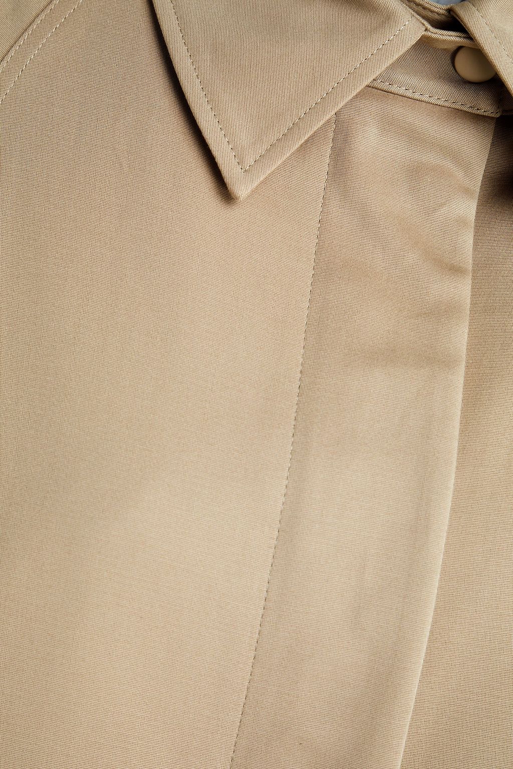 VINCE. Stretch cotton trench coat