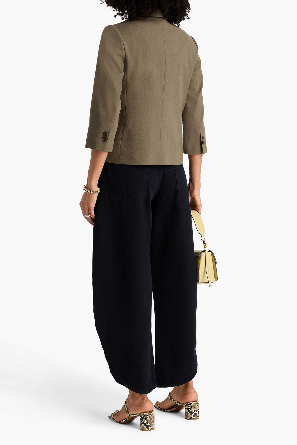  Vince. - Linen-blend Blazer - Grün - Us 4 