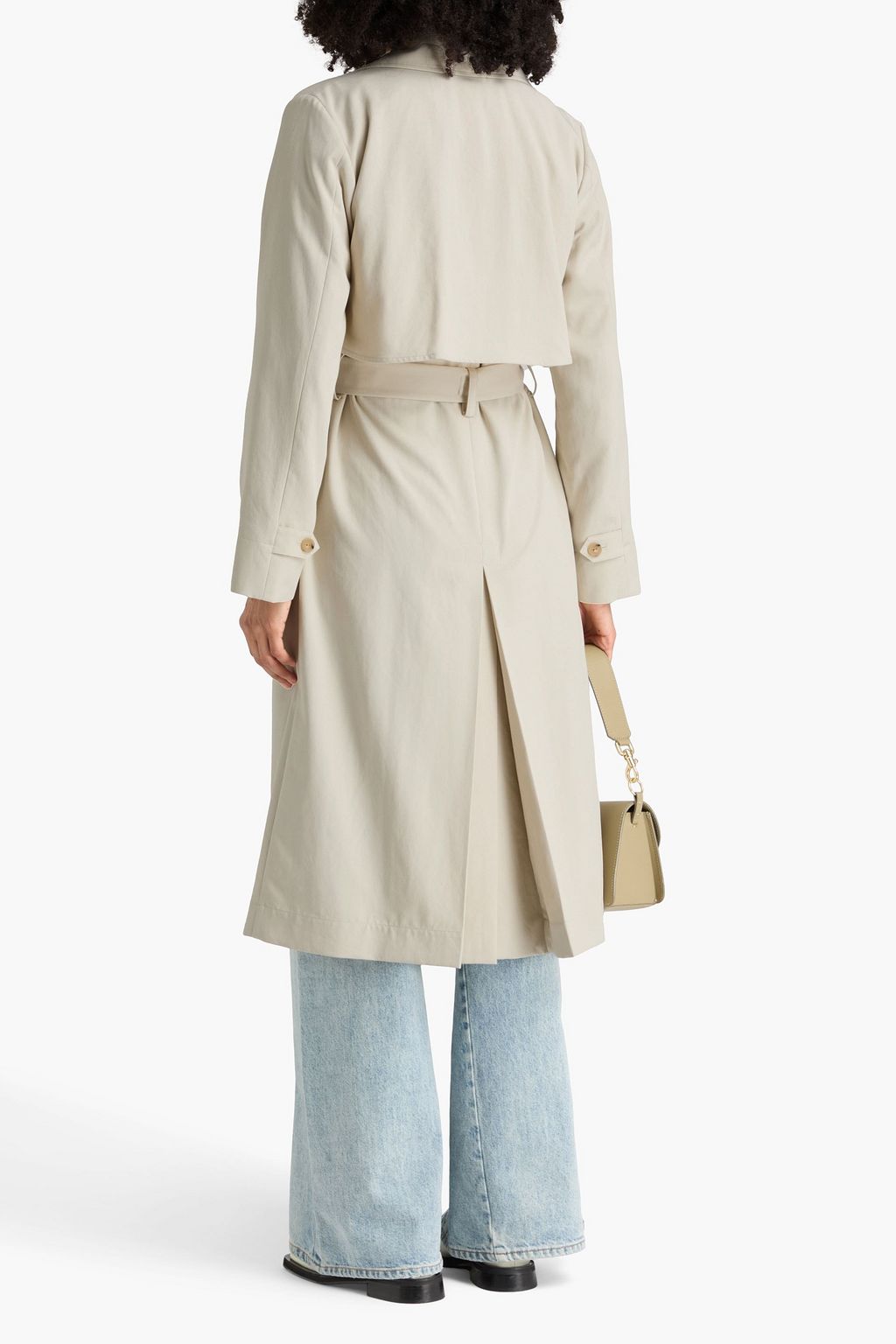 VINCE. Canvas trench coat