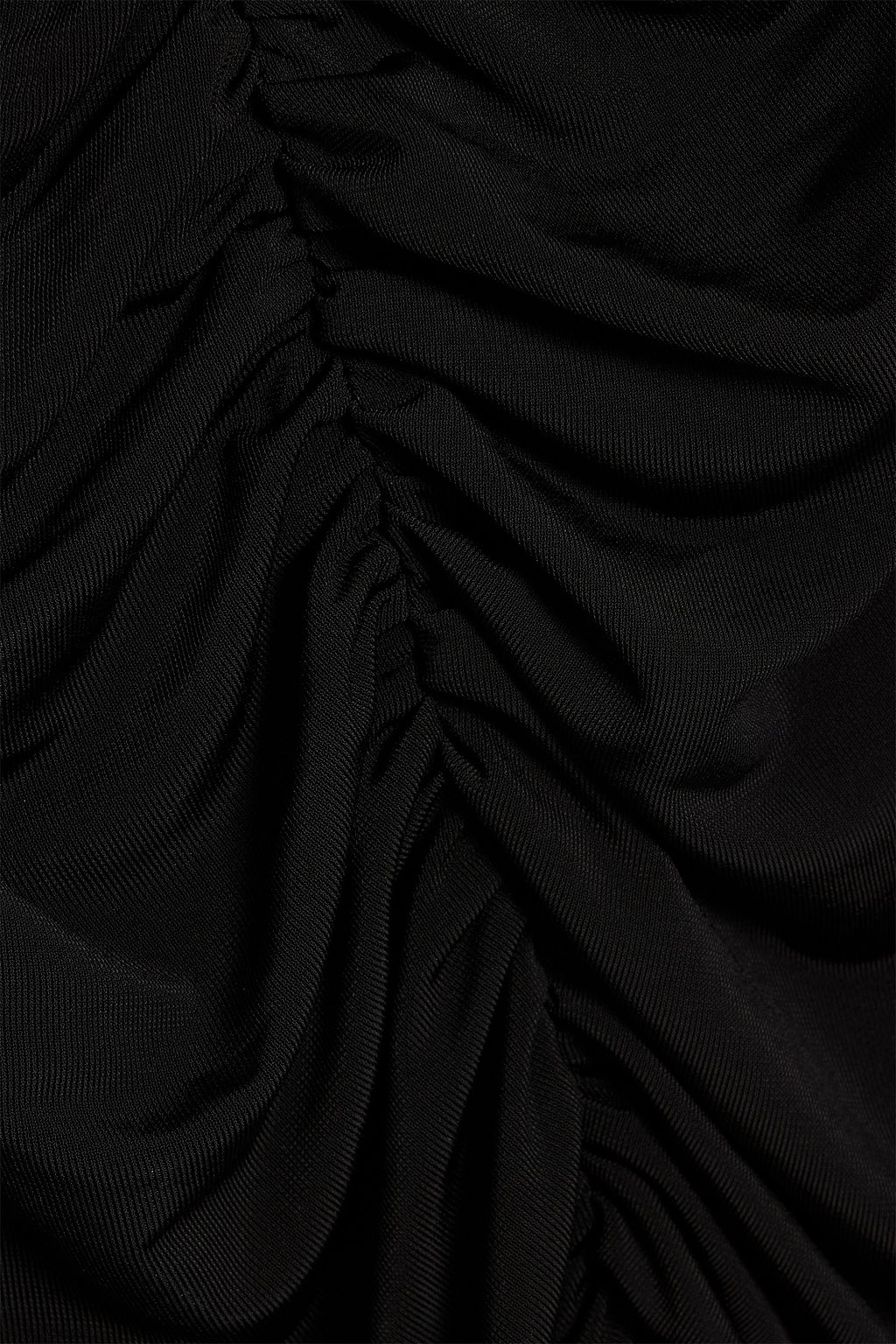 MAGDA BUTRYM Open-back ruched stretch-jersey maxi dress