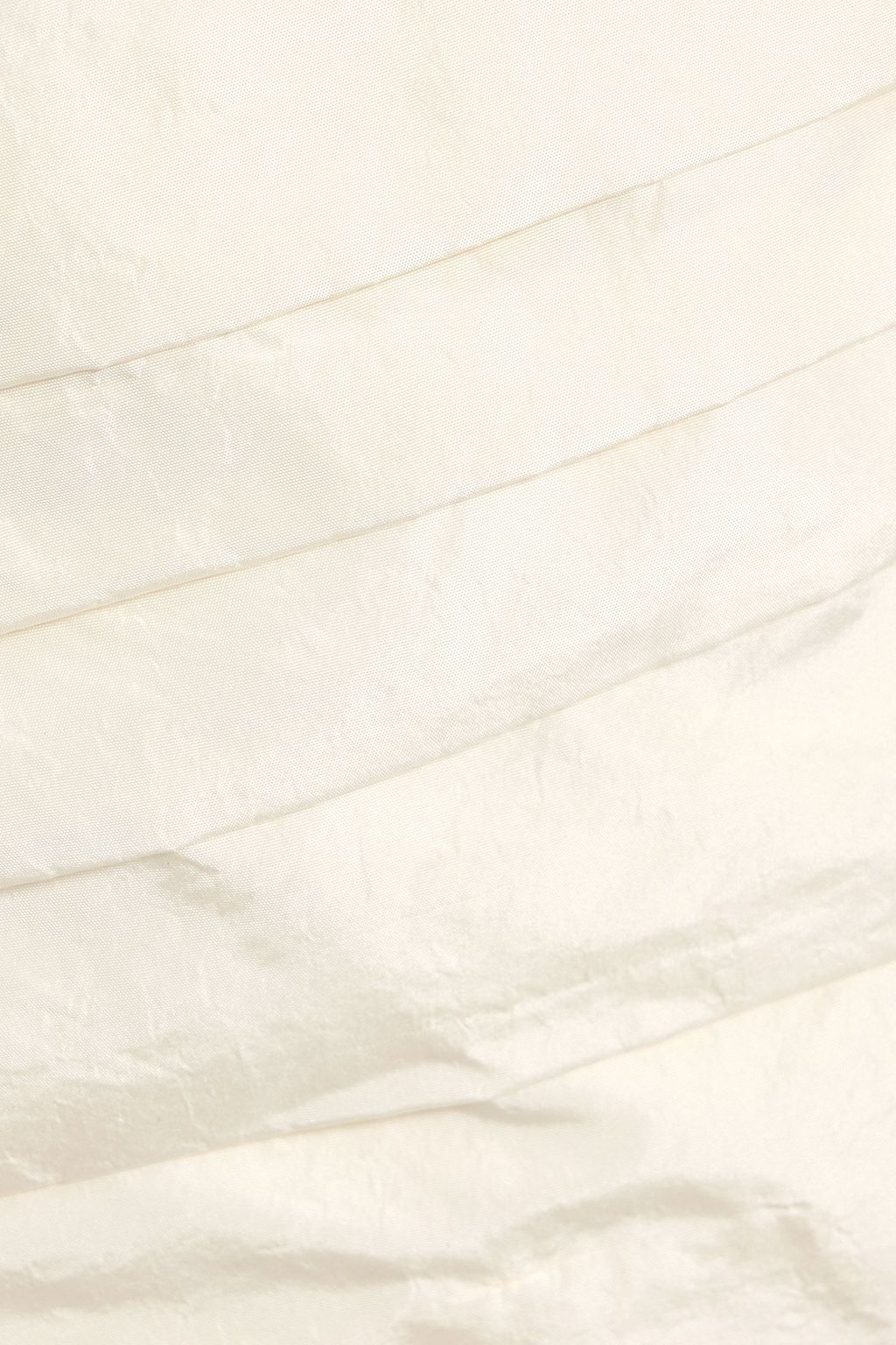 MAGDA BUTRYM Strapless ruched silk-taffeta mini dress