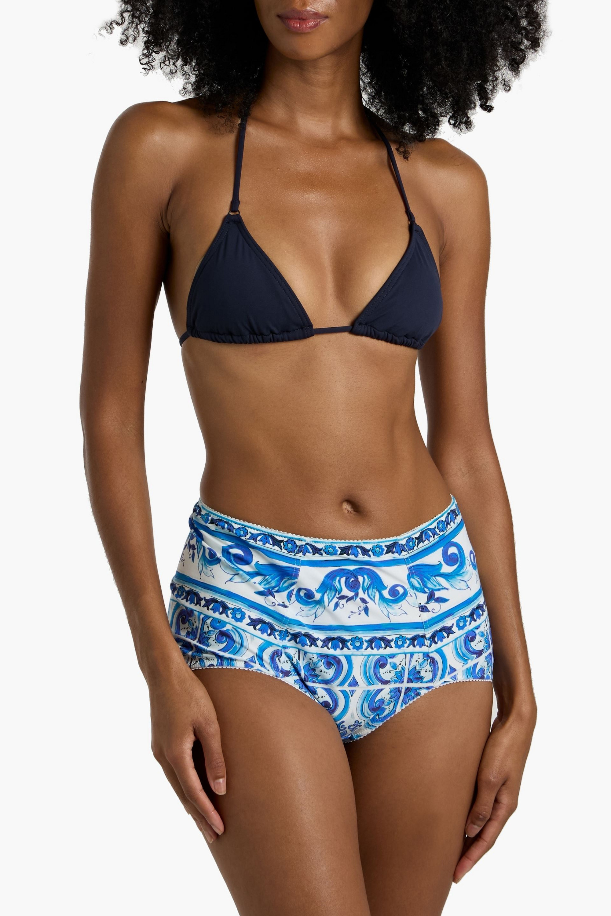Zimmermann Separates Sculpt Mini triangle bikini top