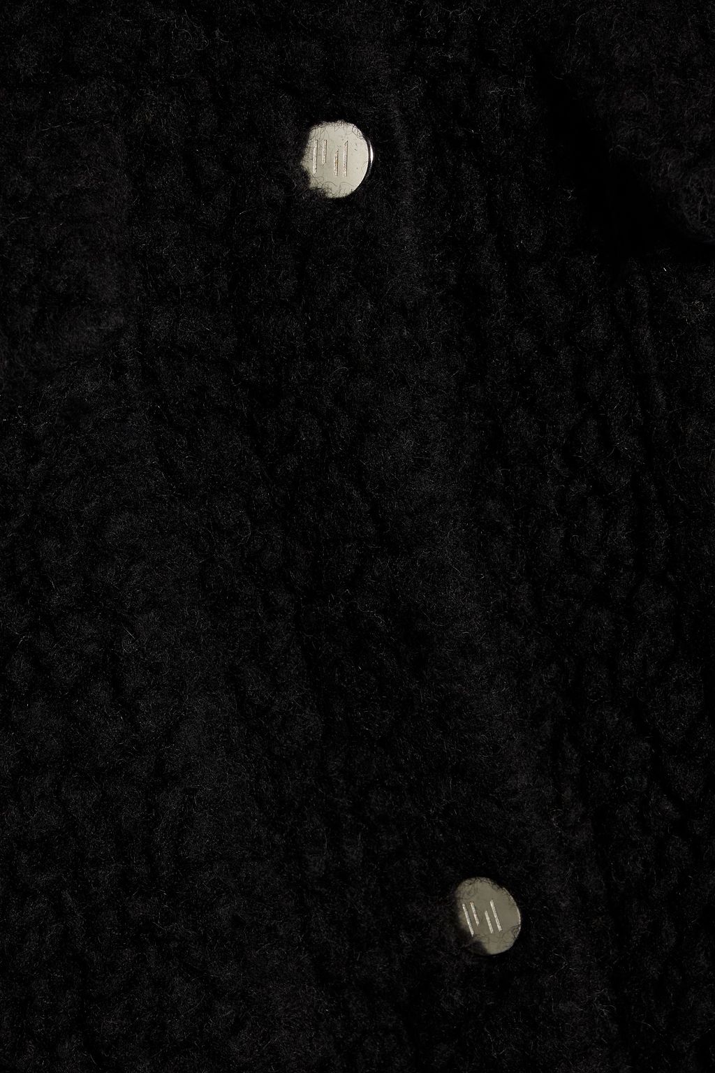 HOLDEN Shell-paneled teddy fleece jacket