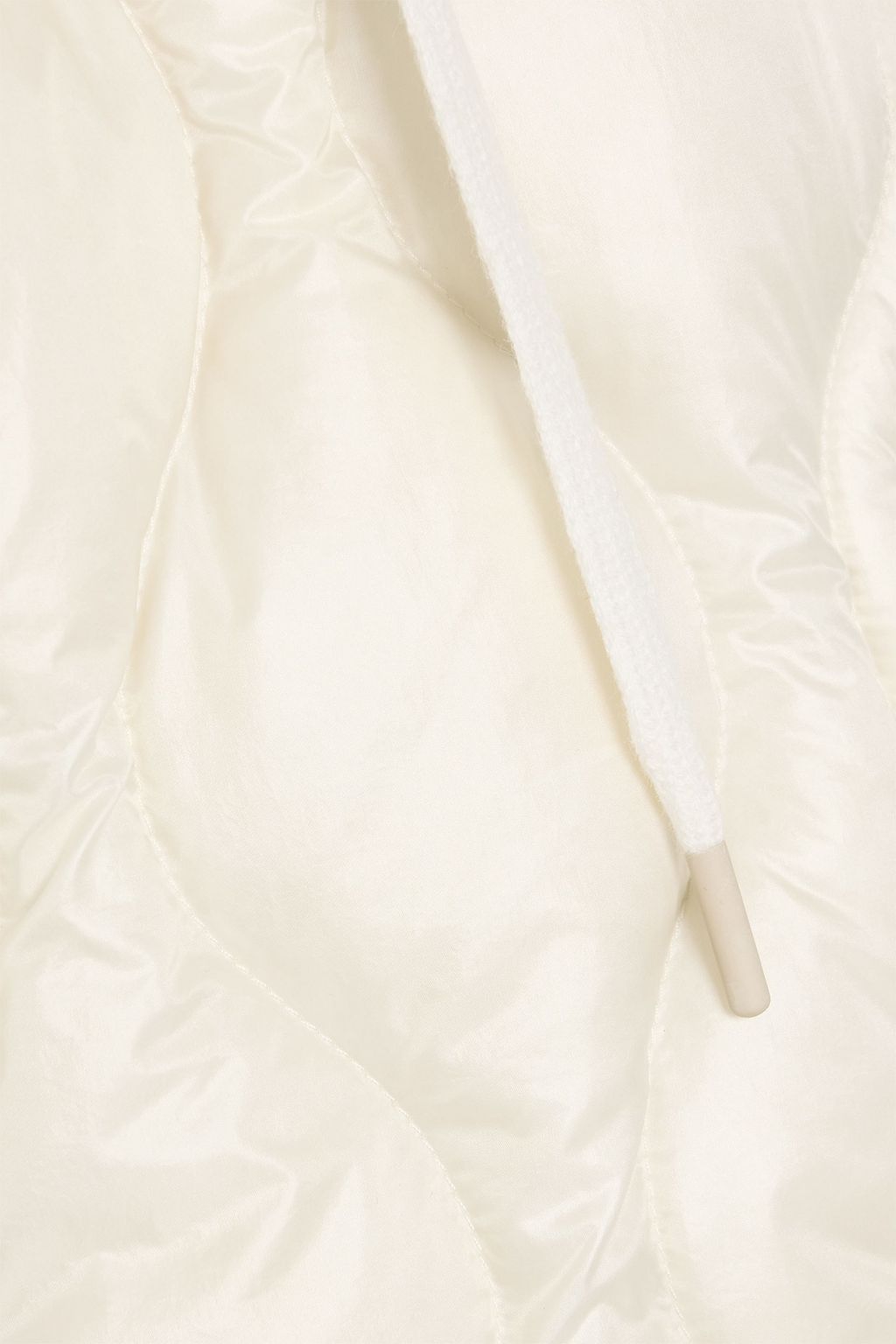 HOLDEN Fleece-paneled quilted shell down hoodie