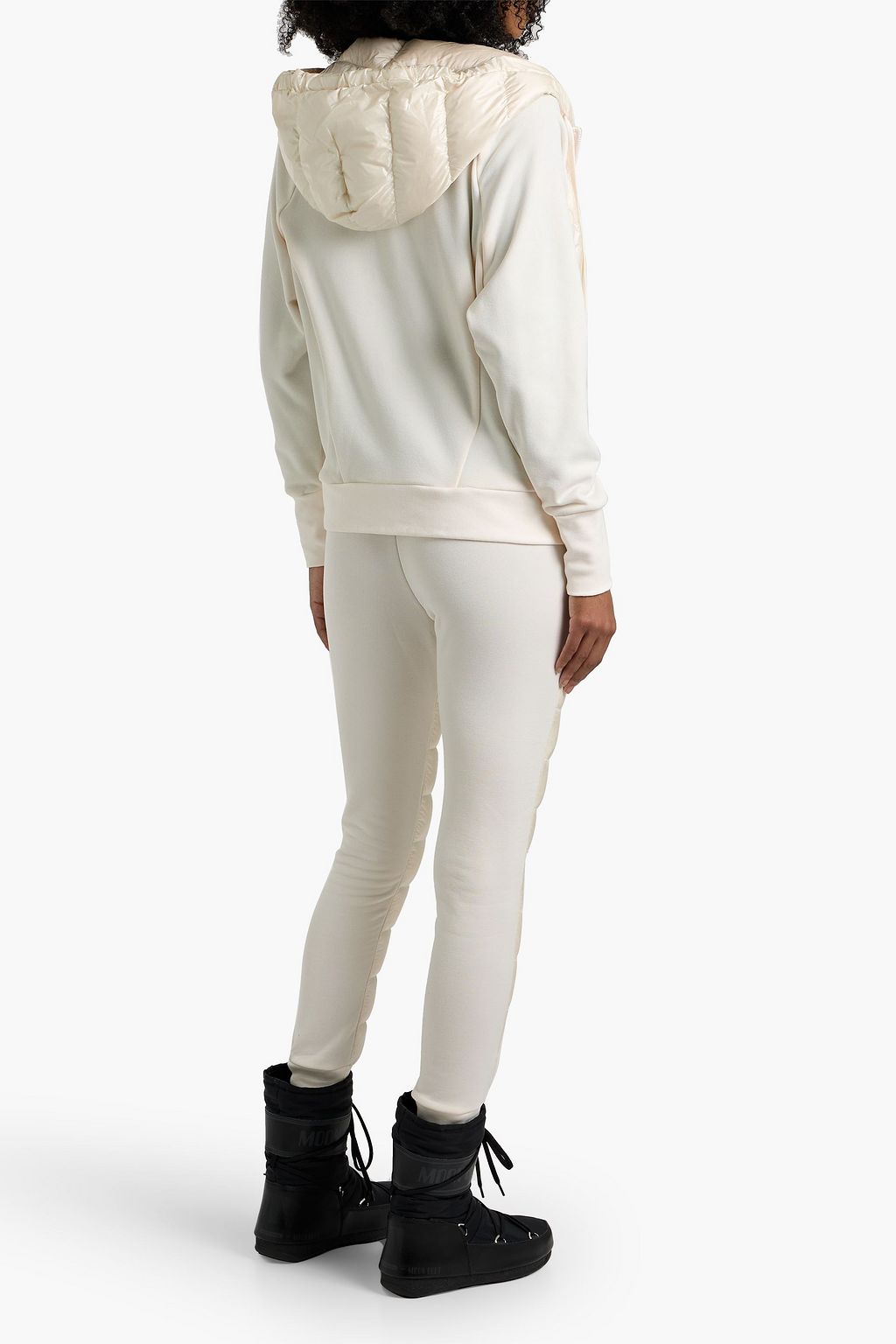 HOLDEN Fleece-paneled quilted shell track pants