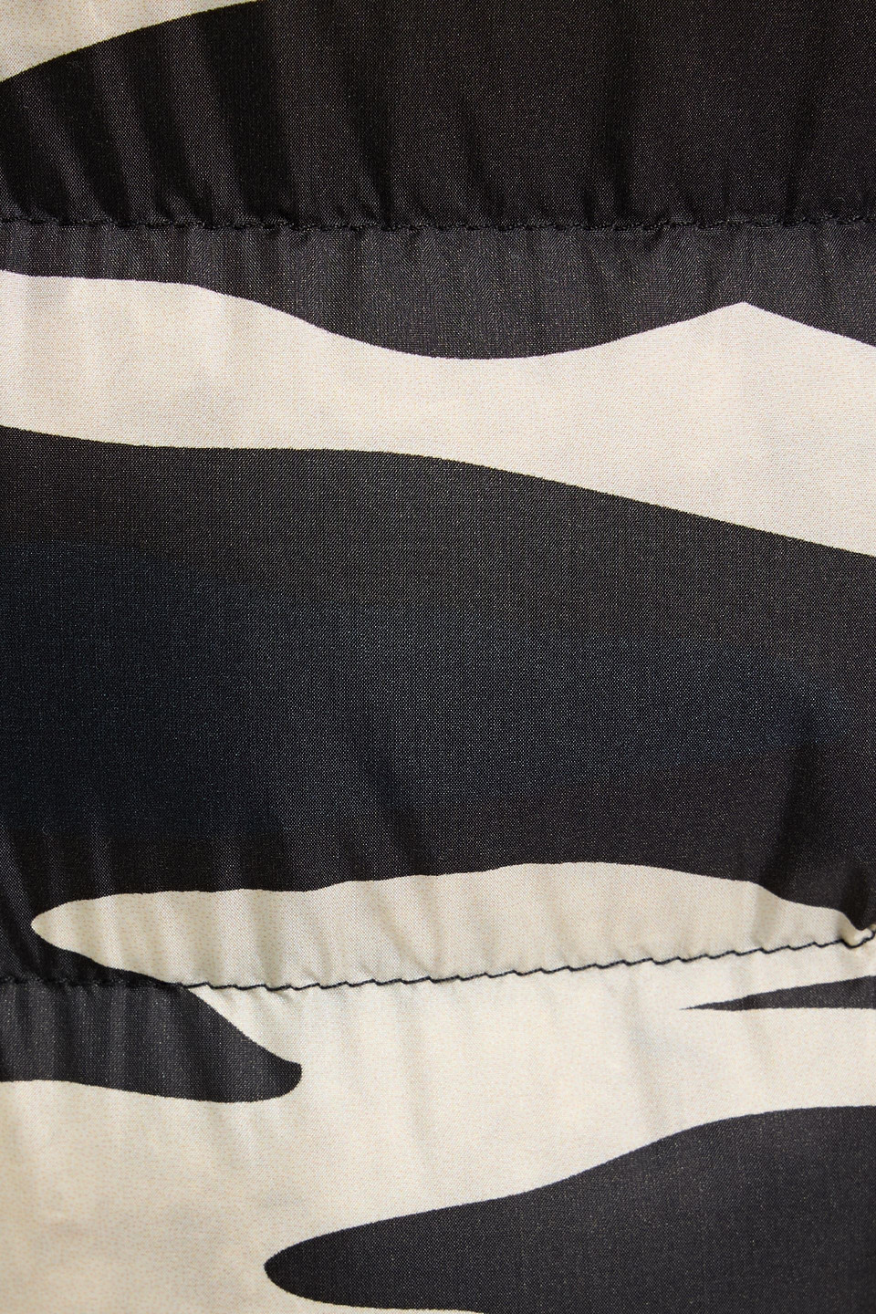 Holden Fleece-paneled Quilted Zebra-print Shell Track Pants In Multi