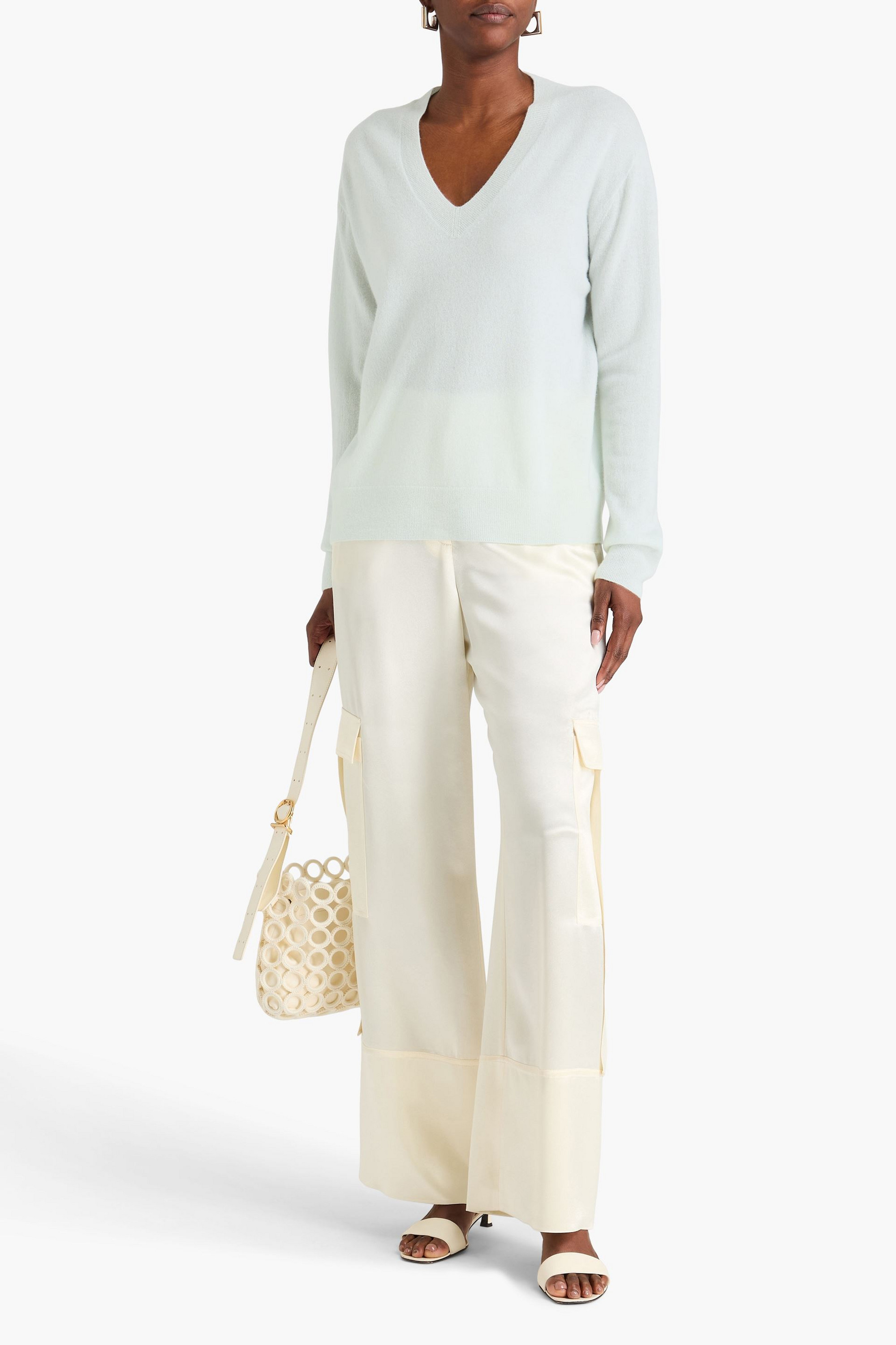 Vince Cashmere and silk-blend sweater