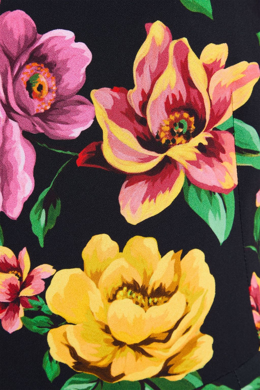 DOLCE&GABBANA Floral-print crepe dress