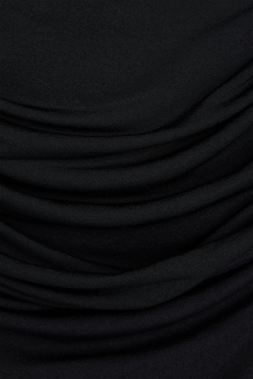 MAGDA BUTRYM One-shoulder silk-trimmed cutout jersey gown