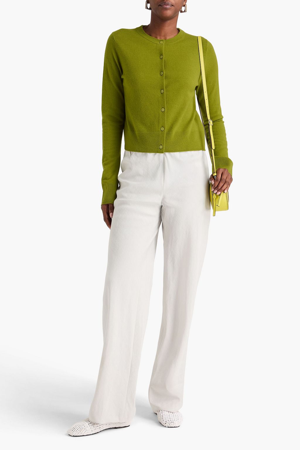 VINCE. Wool-blend cardigan