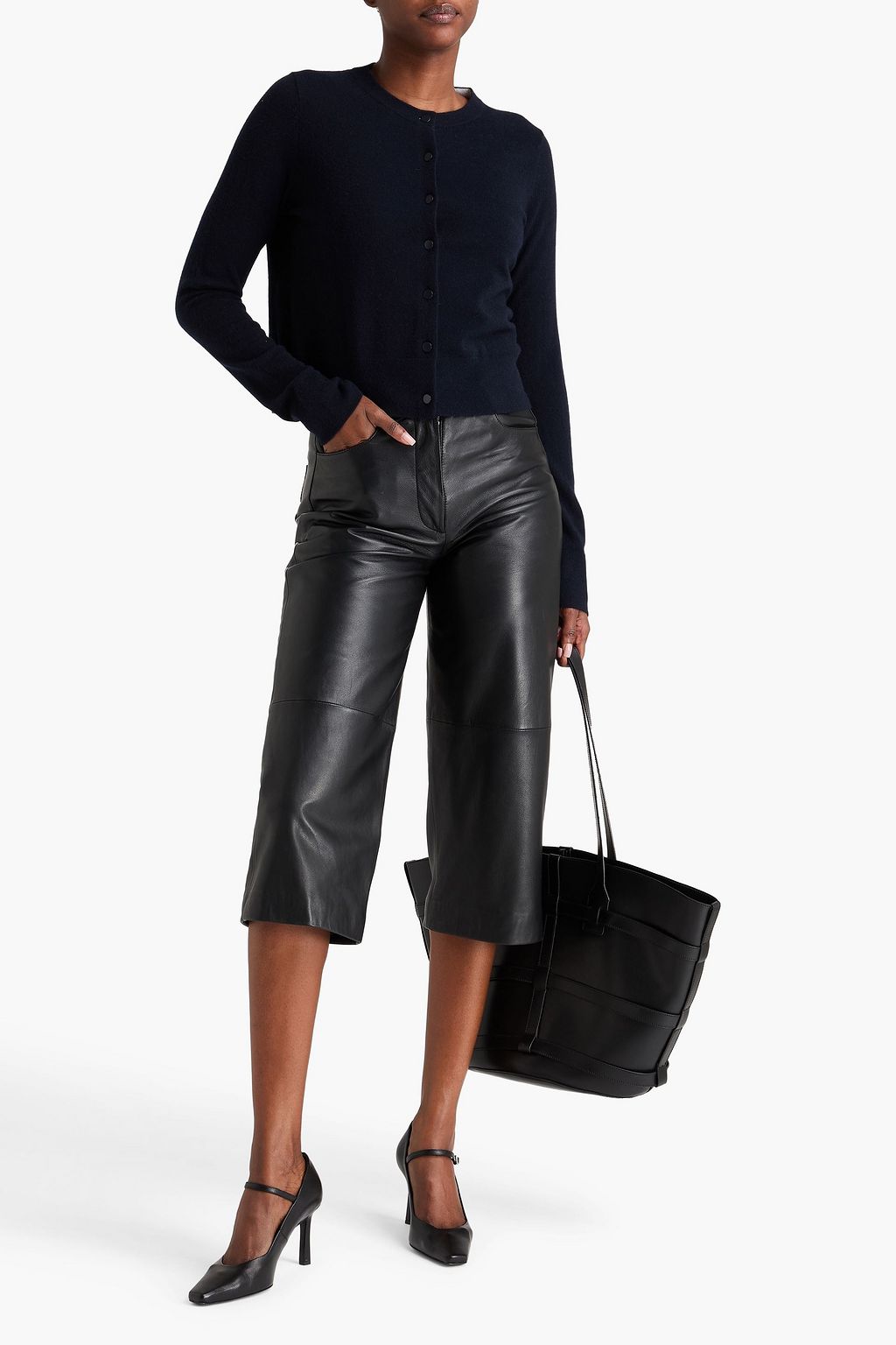 VINCE. Wool-blend cardigan