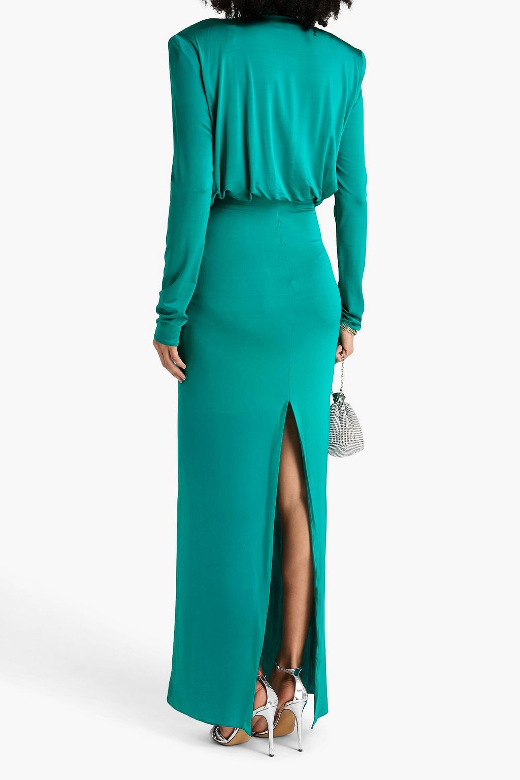 MAGDA BUTRYM Draped satin-jersey gown