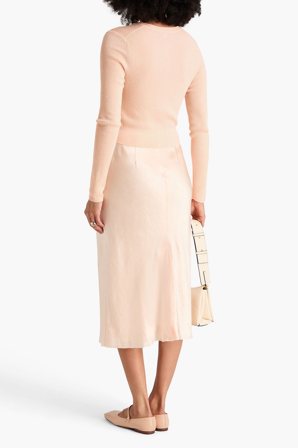 VINCE. كارديغان من مزيج الحرير والكشمير