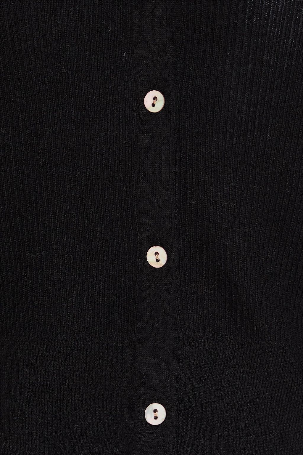 VINCE. Ribbed cashmere and silk-blend cardigan