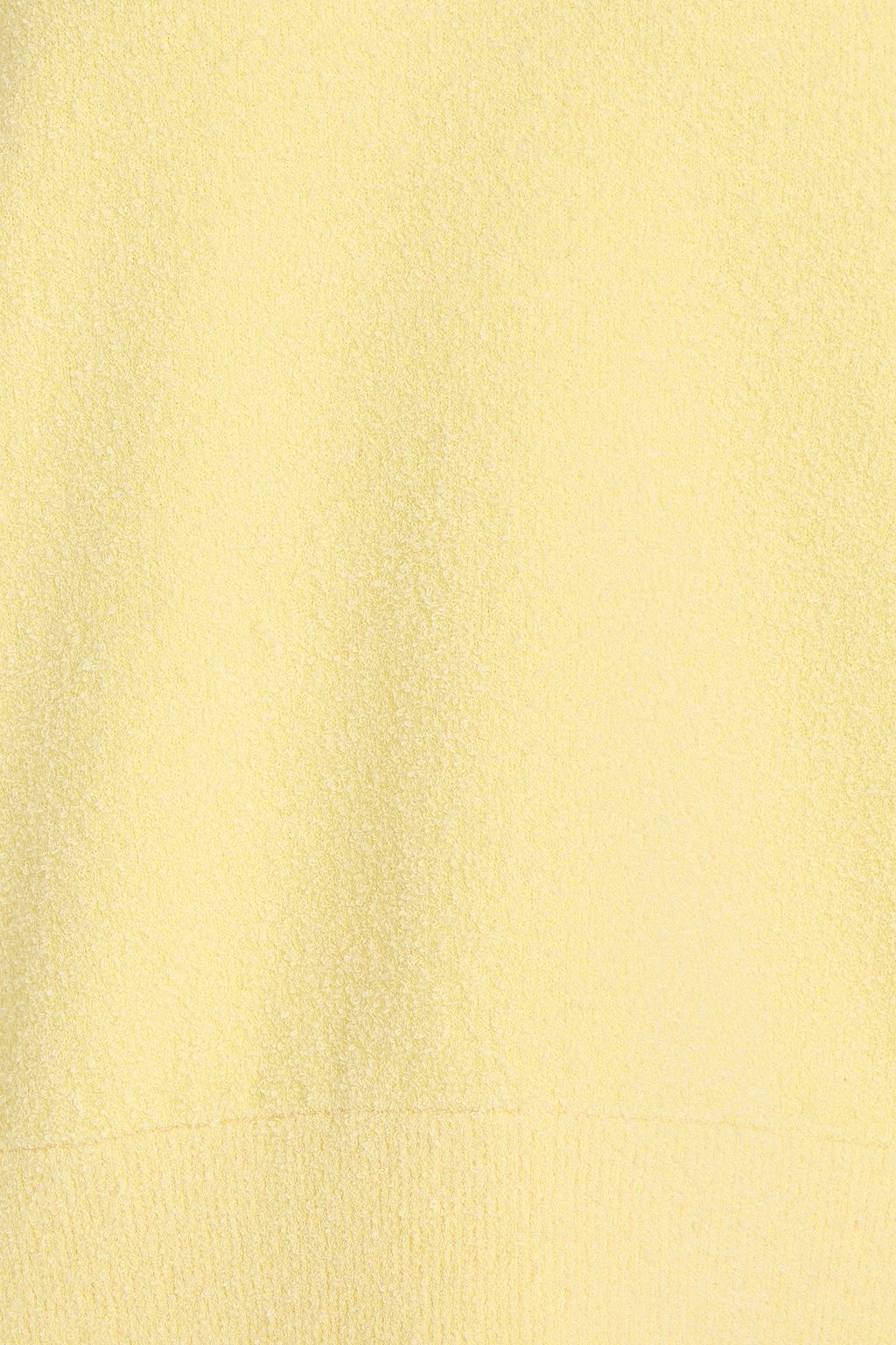 VINCE. كنزة رياضية من مزيج من القطن بحبكة بوكليه