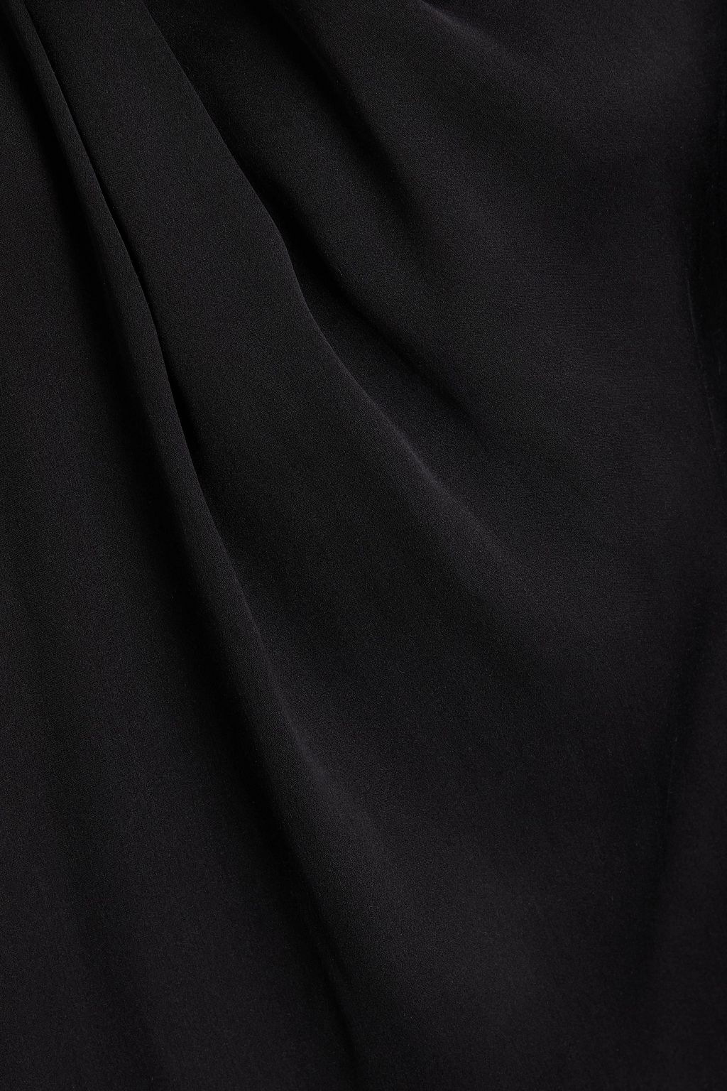 MAGDA BUTRYM Draped silk-satin blouse