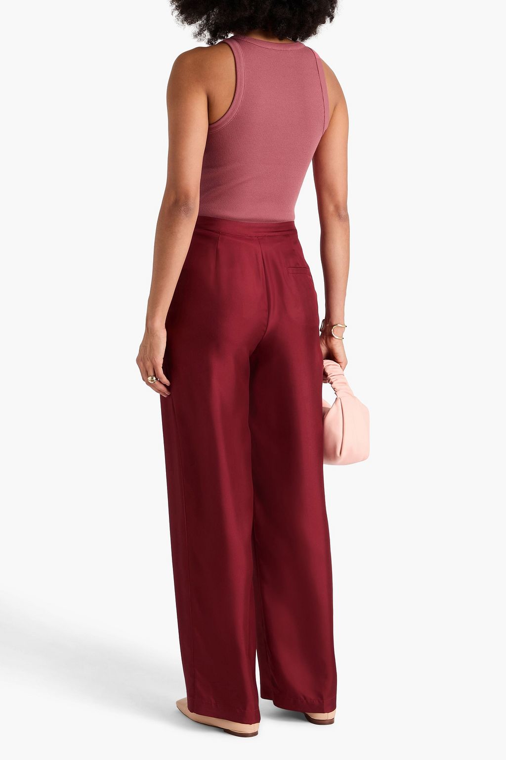 VINCE. Ribbed jersey tank