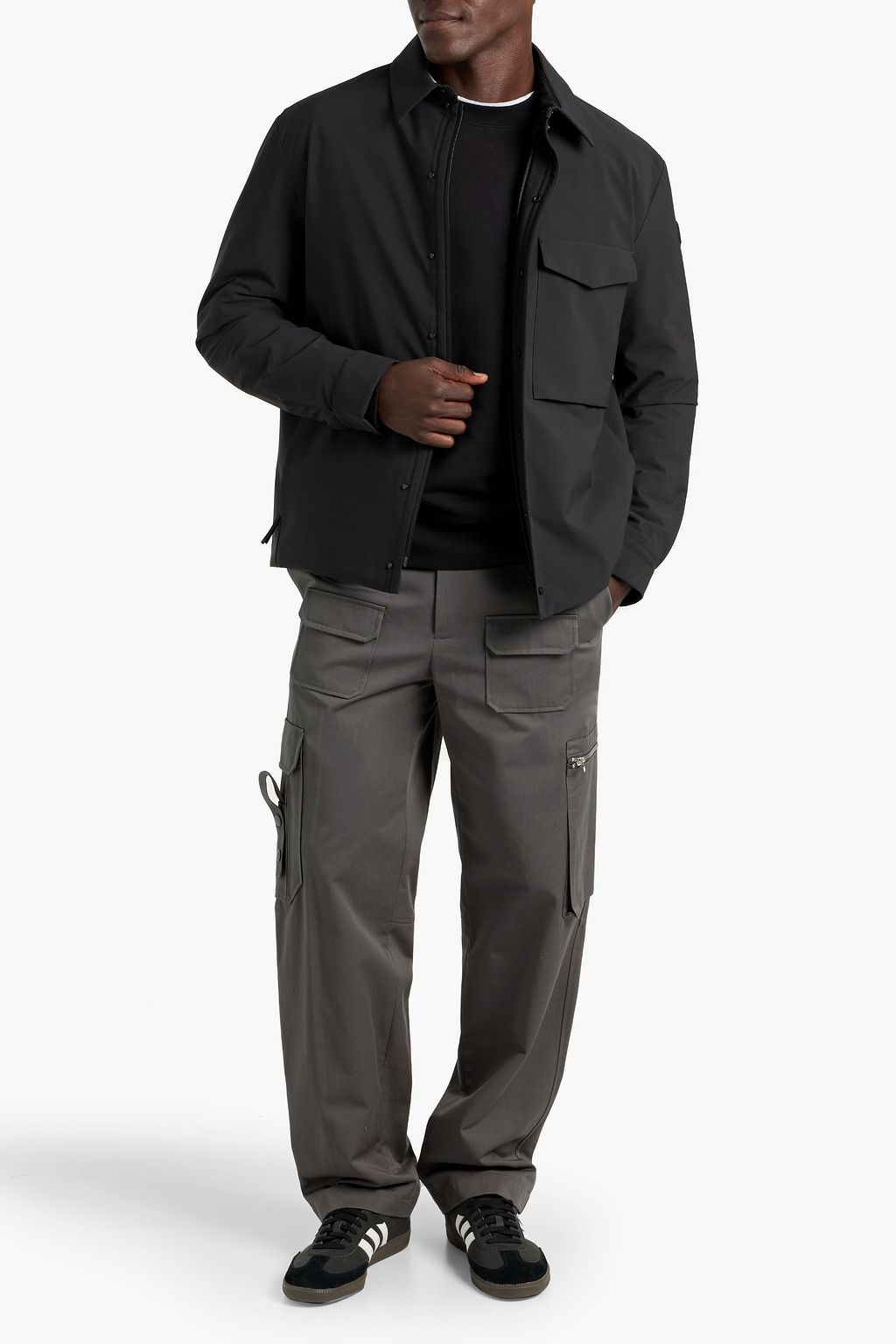fahion moncler シェルジャケット MONCLER Shell down jacket | THE OUTNET
