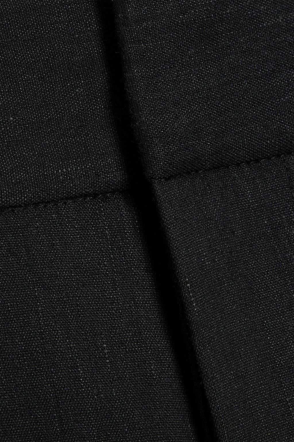 ALICE + OLIVIA Quinn linen-blend flared pants