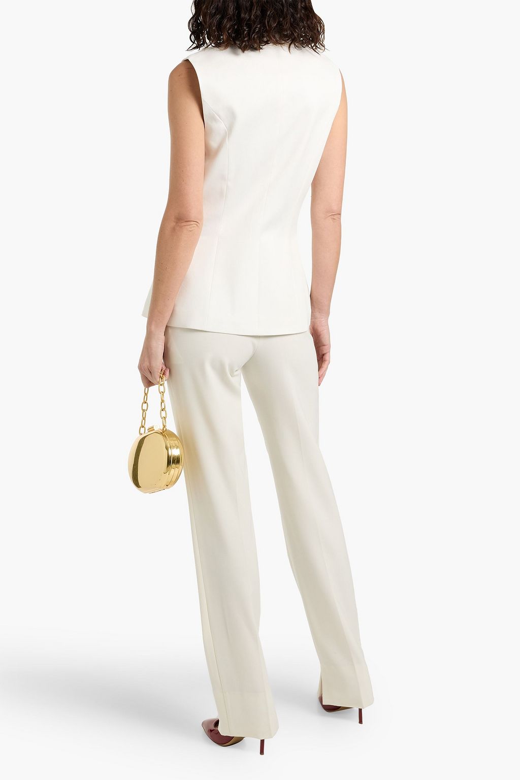 ALICE + OLIVIA Sammie Lyocell-blend vest