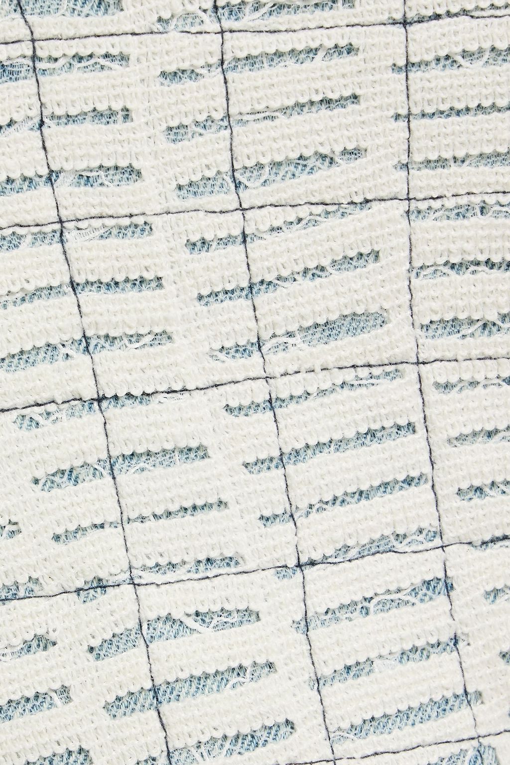 ALICE + OLIVIA JEANS Trish low-rise lace-paneled wide-leg jeans