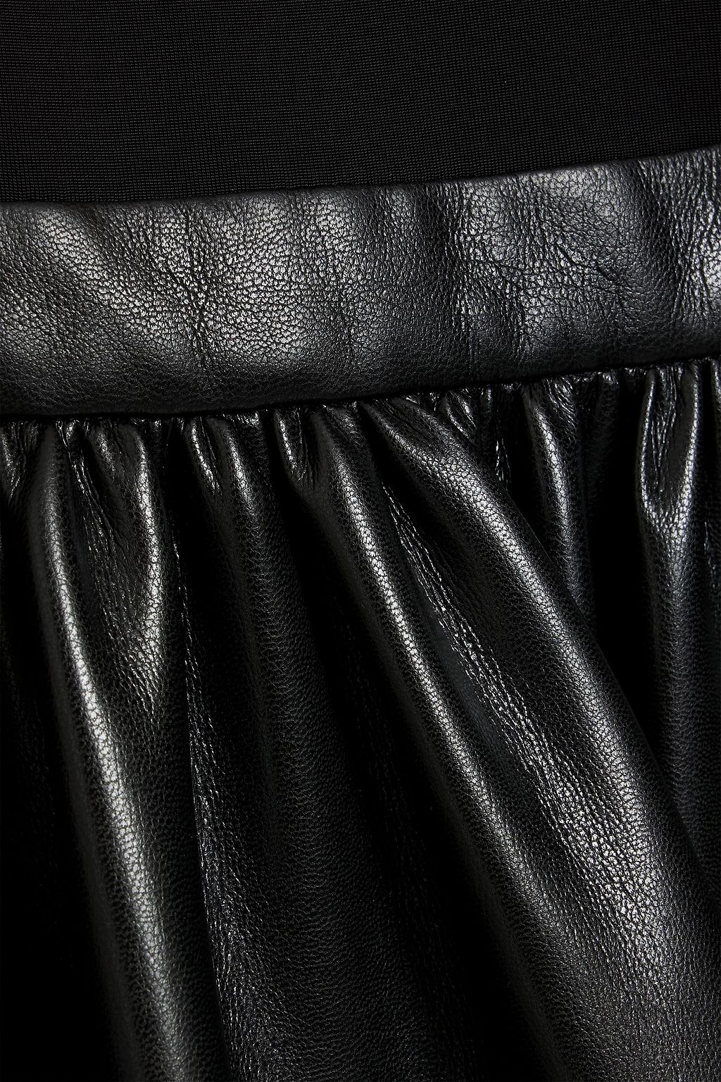 ALICE + OLIVIA Chara jersey-paneled maxi dress