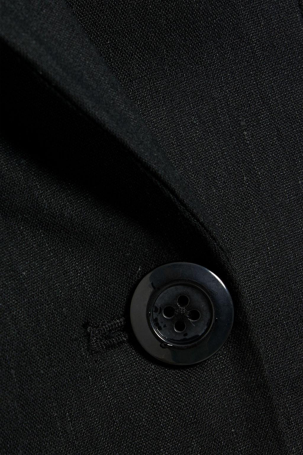 ALICE + OLIVIA Meritt double-breasted linen-blend mini tuxedo dress