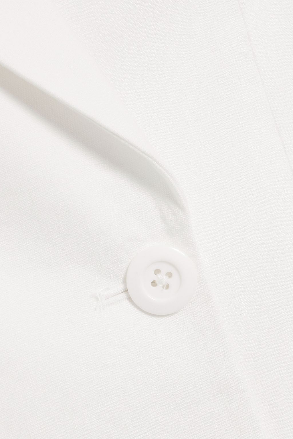 ALICE + OLIVIA Meritt double-breasted linen-blend mini tuxedo dress