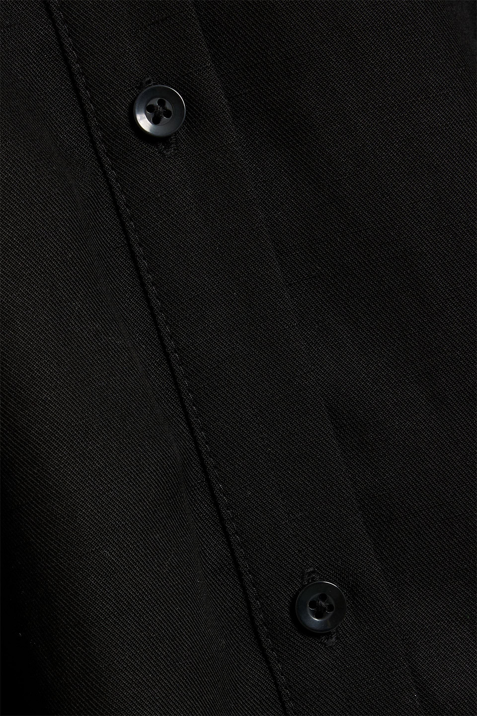 Alice And Olivia Chassidy Lyocell, Linen And Cotton-blend Maxi Shirt Dress In Blue