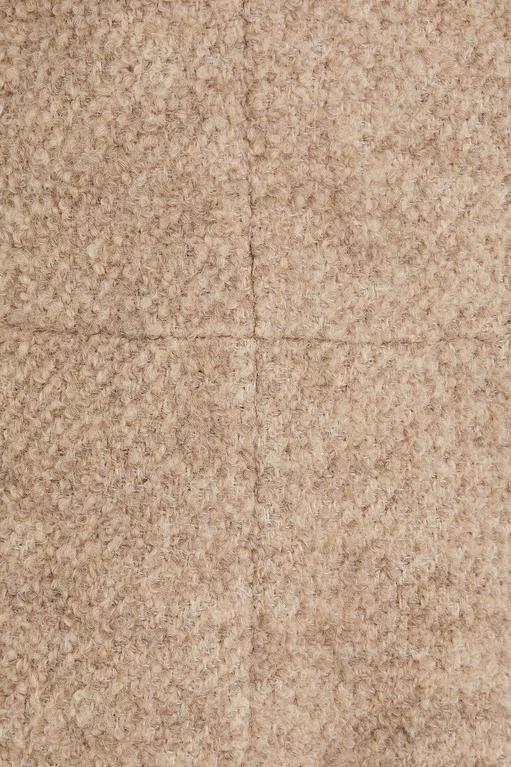 MAGDA BUTRYM Alpaca-blend bouclé mini dress