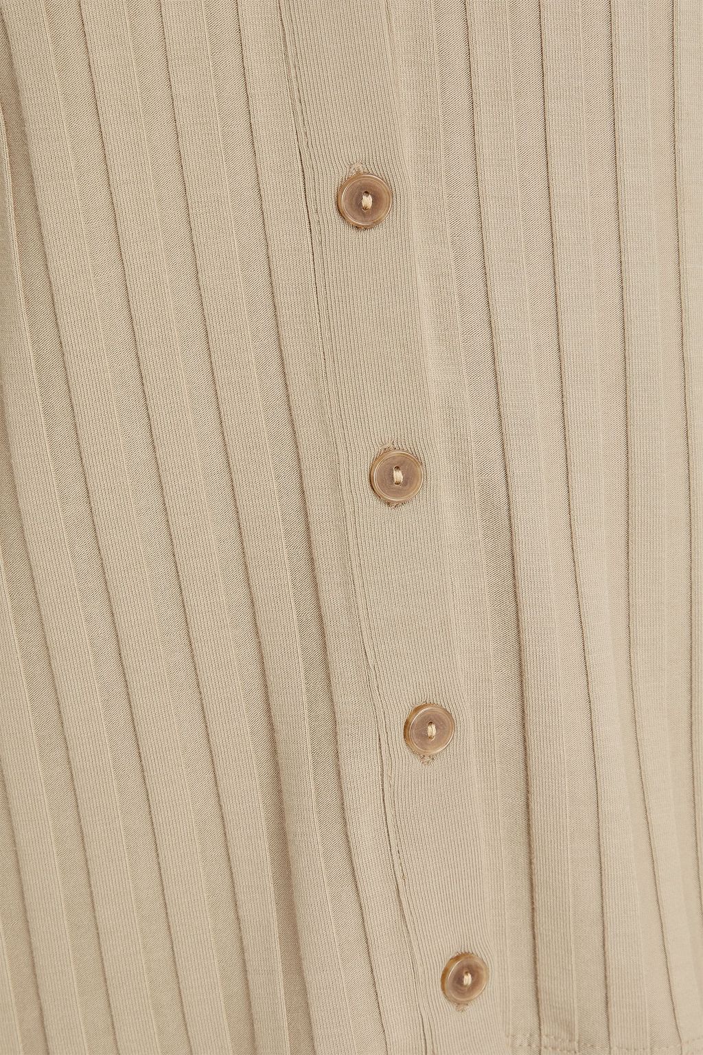 VINCE. Ribbed modal-blend jersey shirt