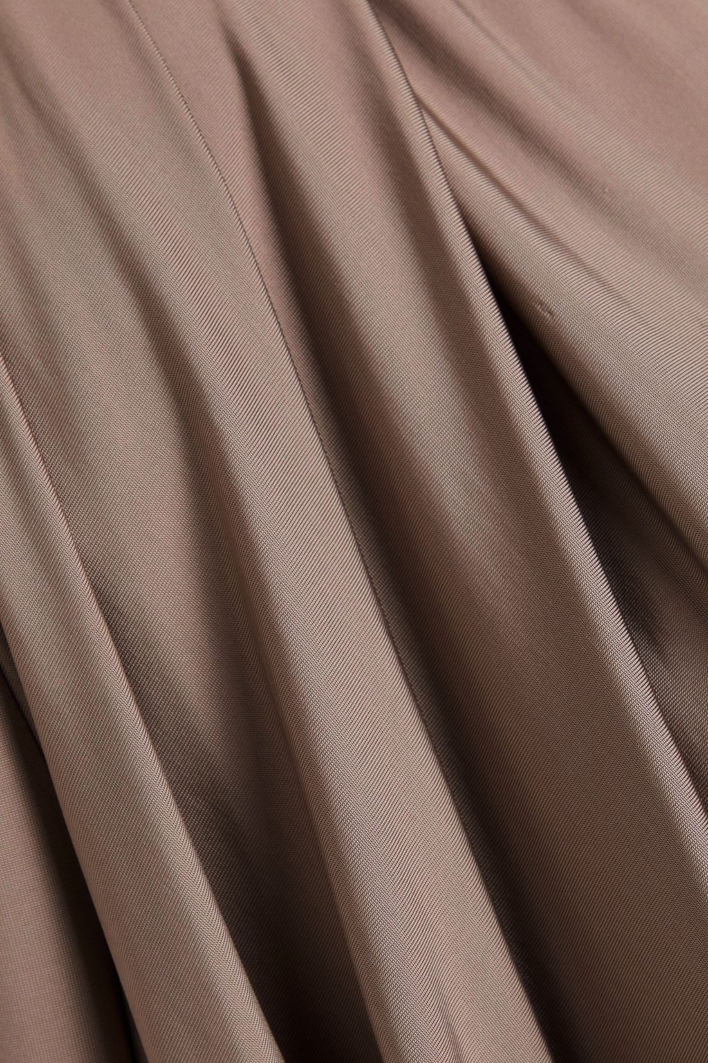 MAGDA BUTRYM Ruched satin-jersey mini dress