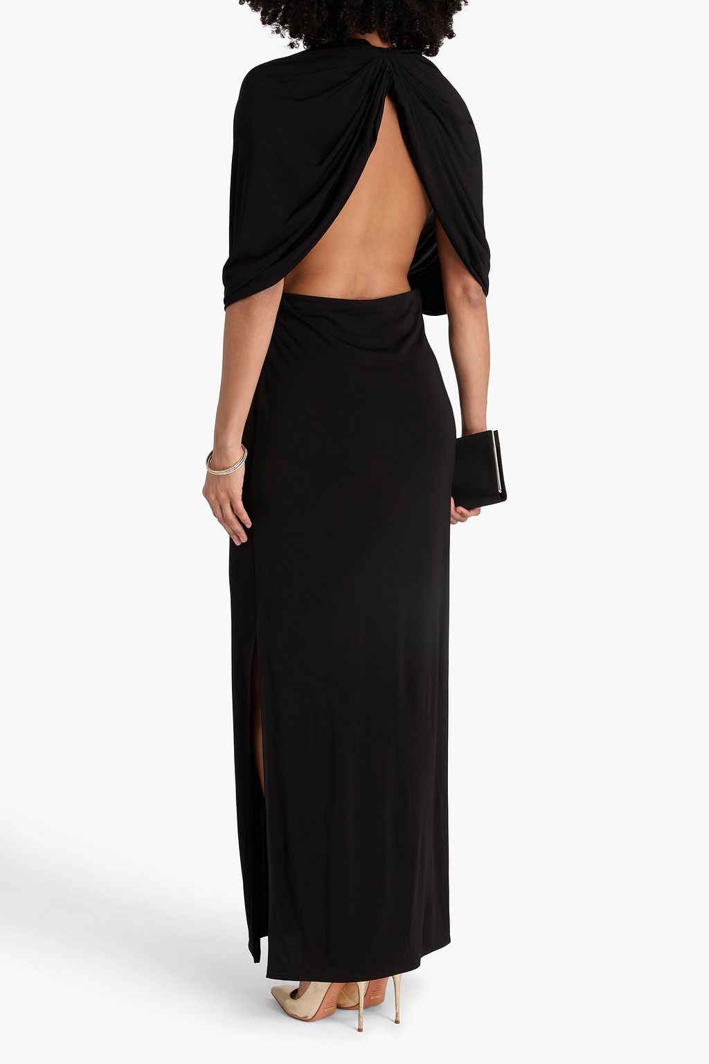 MAGDA BUTRYM Draped jersey maxi dress