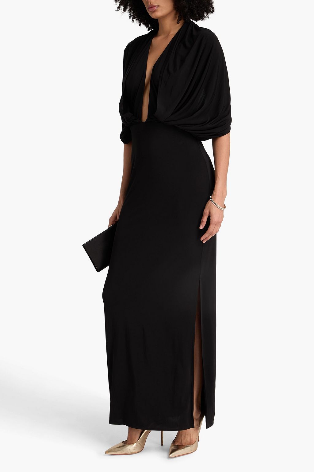 MAGDA BUTRYM Draped jersey maxi dress