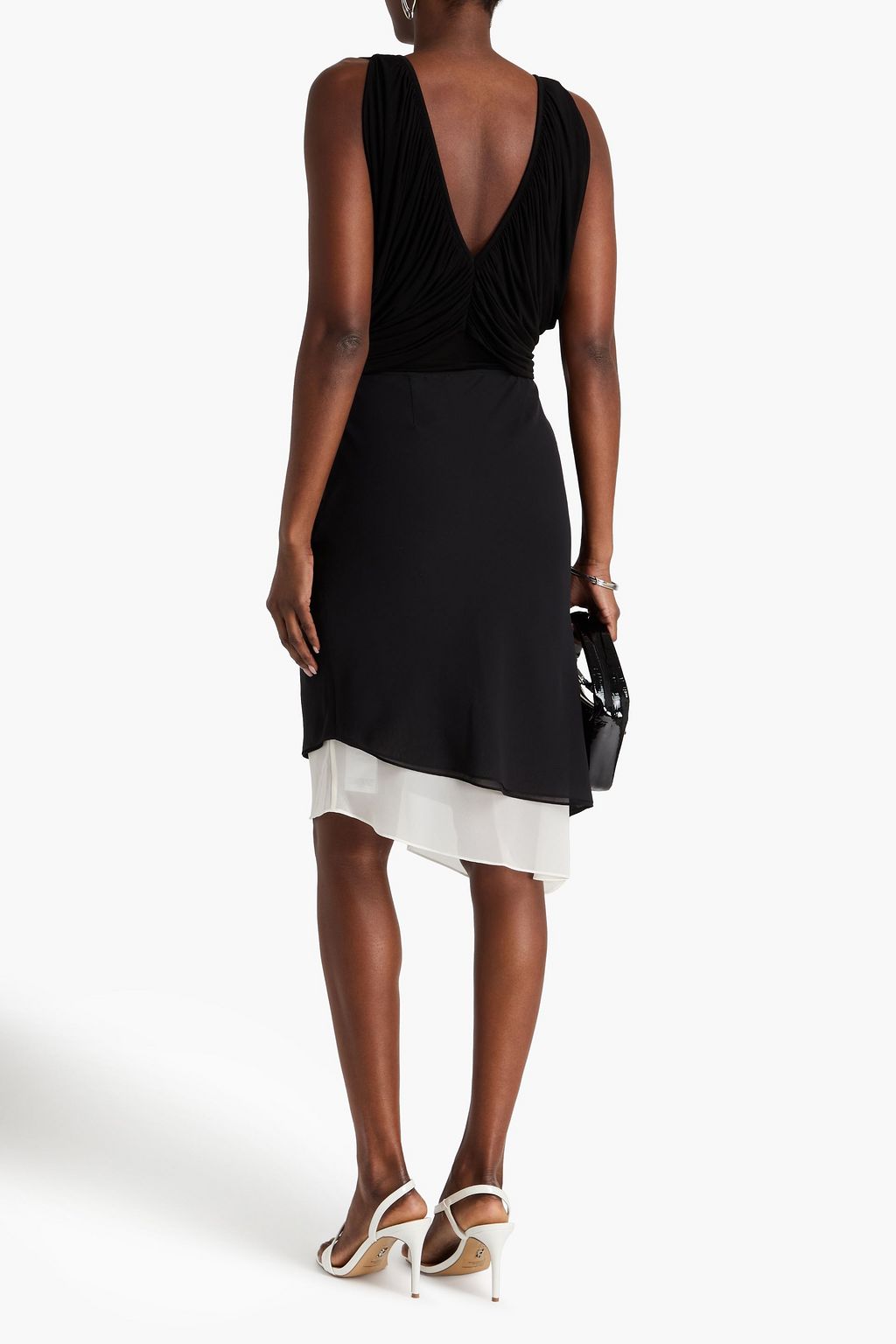 MAGDA BUTRYM بودي سوت من الجيرسي بتصميم درابيه