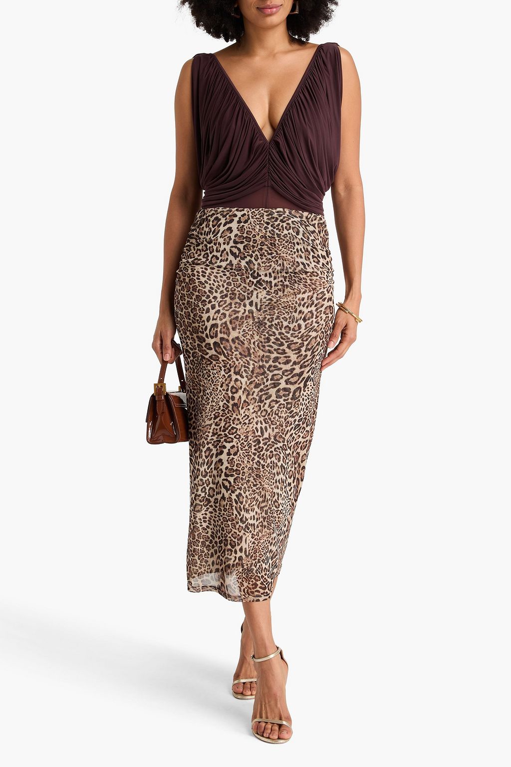 MAGDA BUTRYM Draped jersey bodysuit