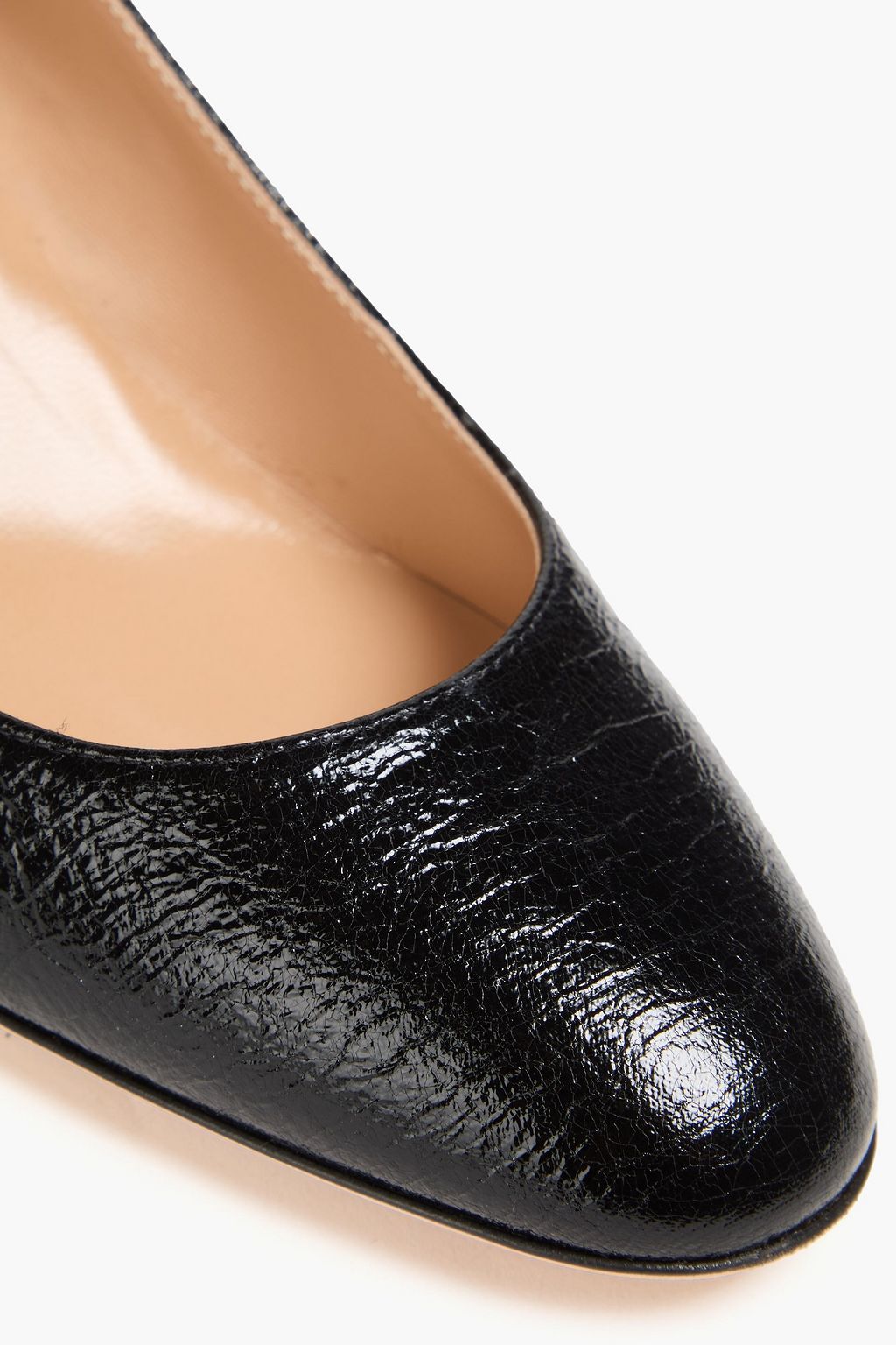 SERGIO ROSSI Madame cracked pumps