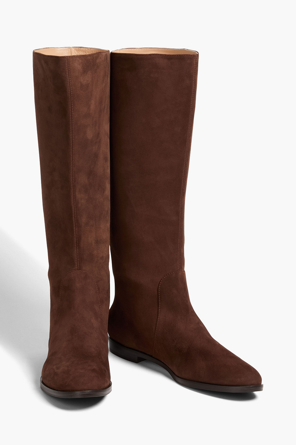  Sergio Rossi - Nubuck Boots - Brown - Eu 37 