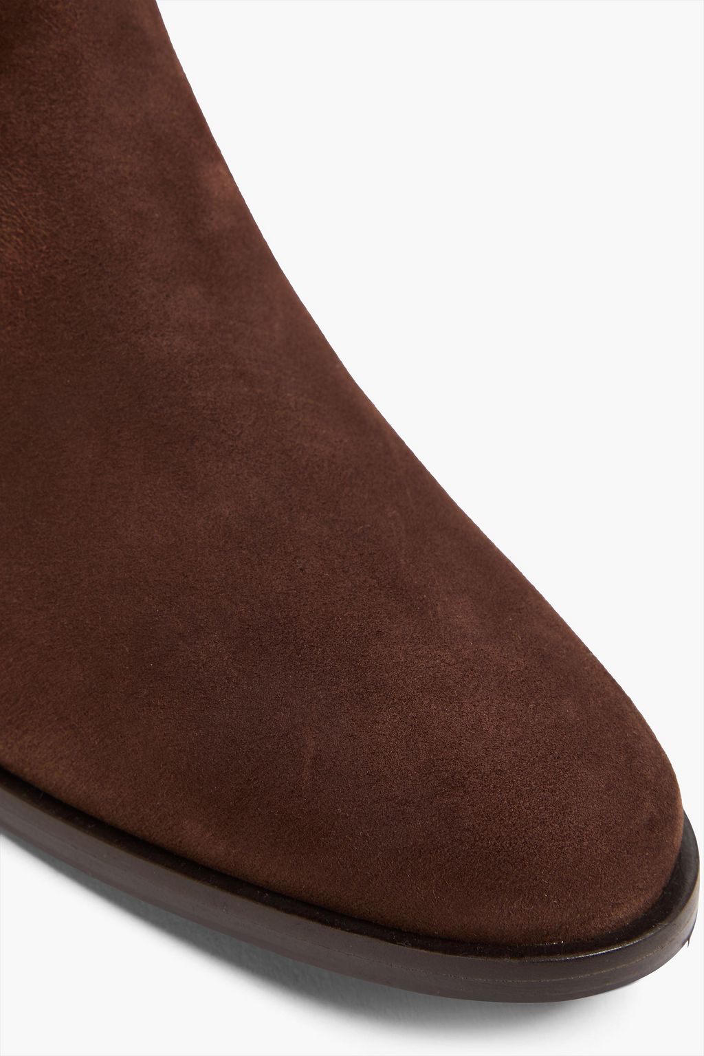 SERGIO ROSSI Nubuck ankle boots