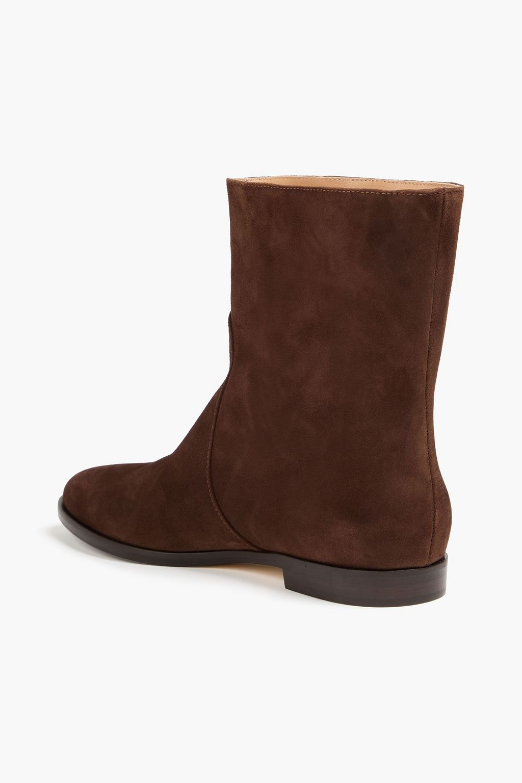 SERGIO ROSSI Nubuck ankle boots