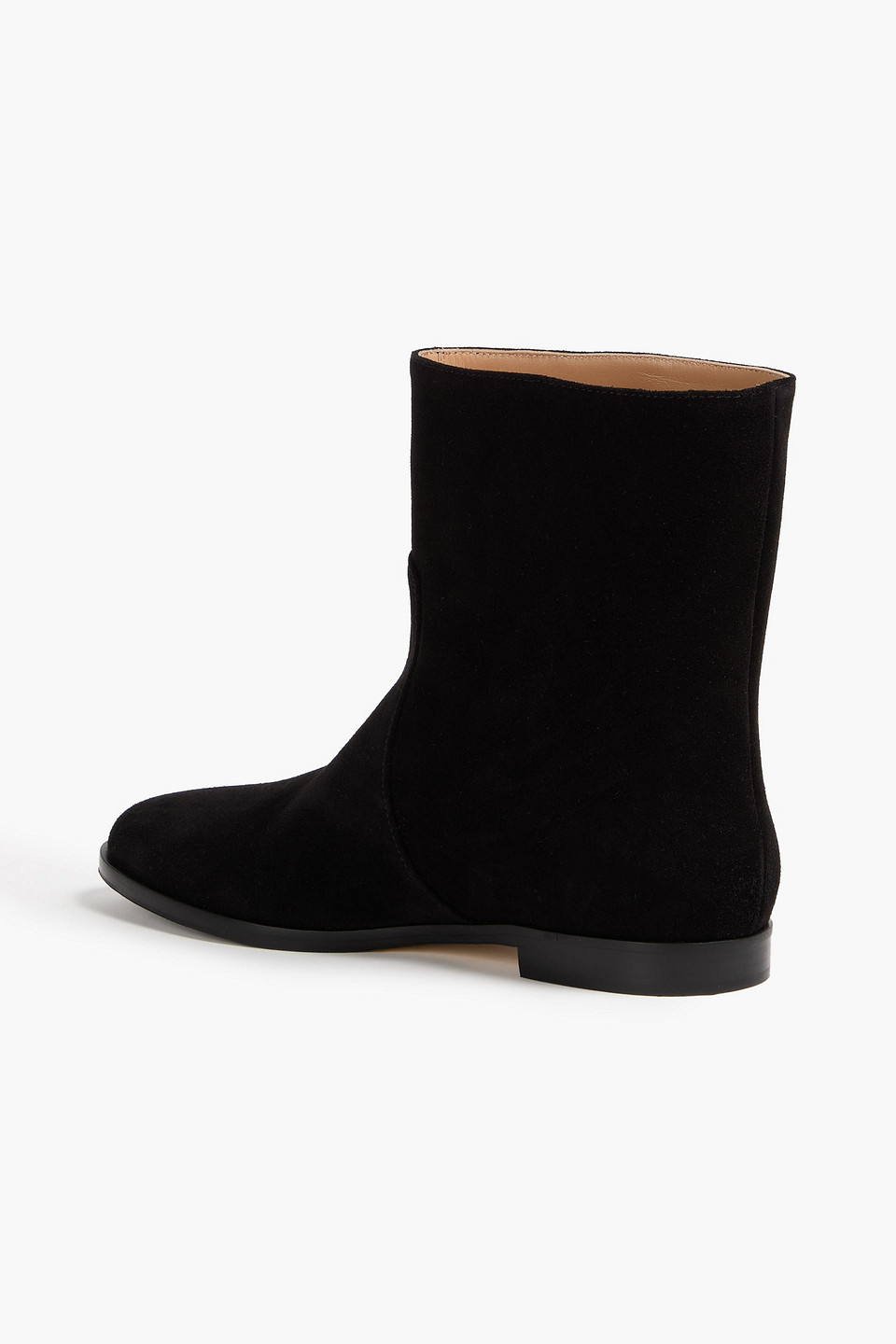  Sergio Rossi - Suede Ankle Boots - Black - Eu 36 